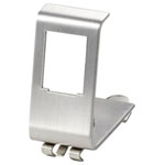 Renkforce RF-4538244 DIN rail mount single White Stainless steel Network Socket