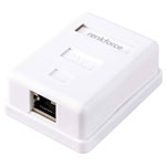 Renkforce RF-4541182 Network adapter Surface-mount CAT 6 1 port White