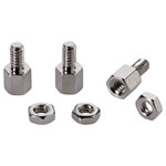 Renkforce Rf-4547338 Rf-4945665 D-Sub Plug Screws Silver 20 Pieces