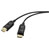 Renkforce RF-4598012 DisplayPort Cable Black Fibreglass 50m 8K 60Hz 4K 120Hz