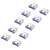 Renkforce Rf-4695230 USB Port Lock 10-Piece Set Silver-Blue Pc & Laptop Security