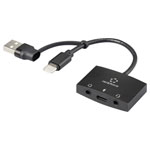 Renkforce RF-4750354 Sound card external headphone jacks PC audio video