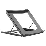 Renkforce RF-4799902 RF-LTS-110 Laptop Stand black metal adjustable height