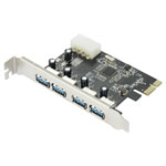 Renkforce RF-4821054 Controller Card 4 ports USB 3.2 1st gen type A PCIe