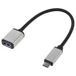 Renkforce RF-4888284 USB 3.0 Adapter USB-C to USB-A 0.15m with sleeve