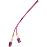 Renkforce RF-4942830 Fibre Optic Cable Purple red Fibreglass 1.00 m