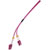 Renkforce RF-4969080 Fibreglass FO Cable Purple red 3.00 m Multimode OM4