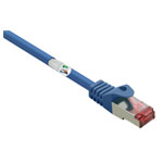 Renkforce RF-4981664 Network cable CAT 6 S/FTP 2m Blue gold-plated connectors