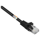 Renkforce RF-5043852 patch cable CAT 5e Black 0.25 m RJ45 Network Cables