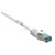 Renkforce RF-5043912 RJ45 Network cable CAT 6A S/FTP 10m White flame-retardant