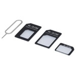 Renkforce RF-5044718 SIM adapter Converts Nano SIM to Micro/Standard SIM