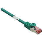Renkforce RF-5052916 Network cable patch CAT 6 S/FTP 2m Green gold plated