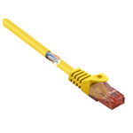 Renkforce RF-5128866 Network cable patch CAT 6 U/UTP 2m Yellow Halogen-free