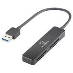 Renkforce RF-5151022 RF-PCR-220 memory card reader USB 3.2 black external