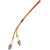 Renkforce RF-5189148 Fibreglass FO Cable Orange 1m Multimode OM2 LC-LC