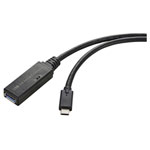 Renkforce RF-5231962 USB 3.2 Gen1 Cable USB-C to USB-A 5m Black OTG Function