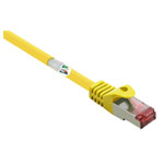 Renkforce RF-5372560 Network cable Yellow CAT6 S/FTP 3m Gold connectors