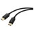 Renkforce RF-5771514 DisplayPort Cable 2.00 m Black Audio Visual Cables