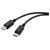 Renkforce RF-5771516 DisplayPort Cable Black PVC 2.00 m DisplayPort plugs