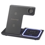 Renkforce RF-5780662 Wireless charger Black Magnetic connector Inductive