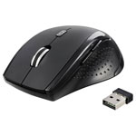 Renkforce RF-5827190 Mouse Radio Optical Black 6 Buttons 1600 dpi Ergonomic