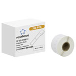 Renkforce Rf-6027502 Label Roll 89X36mm White Permanent Adhesive 260 Pieces