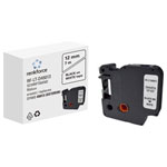 Renkforce RF-6027520 Labelling Tape White 12 mm 7 m Black Font