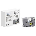 Renkforce RF-6027530 Labelling tape white black 24mm x 8m compatible replaced