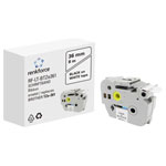 Renkforce RF-6027800 Labelling tape White tape Black font 36mm x 8m