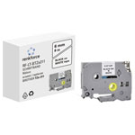 Renkforce RF-6027804 Labelling Tape White 6 mm Black Text 8 m Roll