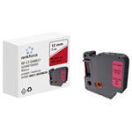 Renkforce RF-6027822 Labelling tape 12mm Red Black 7m Compatible DYMO D1