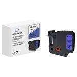 Renkforce RF-6027834 Labelling tape Blue Black 12mm x 7m for D1 label maker