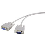 Renkforce RF-6028466 Renkforce Series Cable extension Beige 20m 9-pin D-SUB