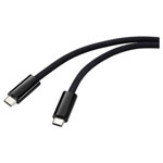 Renkforce RF-6056888 USB4 USB-C cable Black twisted pairs 2 m