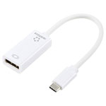 Renkforce RF-6056894 USB-C to DisplayPort Adapter 0.15 m Black