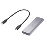 Renkforce RF-6180234 Enclosure USB C M.2 SSD 10 GBit/s M.2 PCIe NVMe