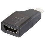 Renkforce Rf-6418168 USB-C HDMI Adapter Black For Monitor TV AV Connections