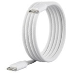 Renkforce RF-6437918 USB cable USB 2.0 USB-C  1m White magnetic winder