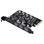 Renkforce RF-6613196 USB 3.2 controller card 3+2 ports USB C USB A slots