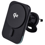 Renkforce RF-6662044 Wireless charger Magnetic connector Black Inductive