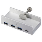 Renkforce RF-6690354 Hub RF-ACHB-350 1+3 ports USB 3.1 Aluminium Silver
