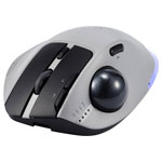 Renkforce RF-6697034 Wireless Mouse Optical Grey/Black Ergonomic RGB 7 Button