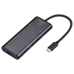 Renkforce RF-6700432 USB hub 7 ports 3.2 Gen 2 and USB C connector Black
