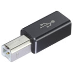 Renkforce RF-6713686 USB 2.0 adapter USB-C® female to USB B male black