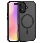 Renkforce Rf-6830722 Back Cover iPhone 17 Black Transparent Magsafe Compatible