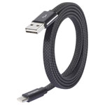 Renkforce RF-6872560 USB cable USB 2.0 USB-A to USB-C 1m Black with winder