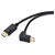 Renkforce SP-9163728 DisplayPort Cable Black Gold Plated Connectors 1.00m
