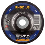 Rhodius 200018 Grinding disc Steel Diameter 125 mm Bore 22.23 mm
