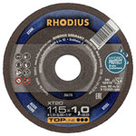 Rhodius 206170 Cutting disc straight 115 mm Steel Cutting Disc