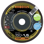 Rhodius 206258 Cutting disc straight 150 mm Stainless Steel